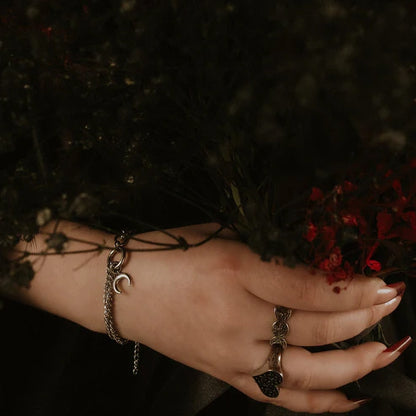 Mysticum Luna Selene Crescent Moon bracelet