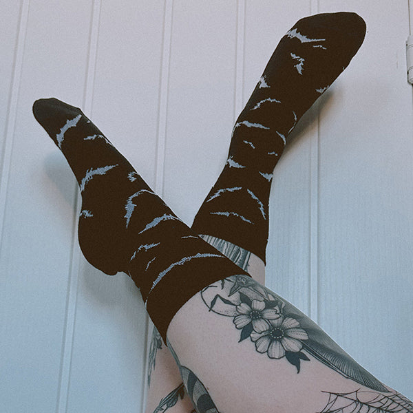 Pamela Mann Bats ankle socks
