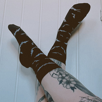 Pamela Mann Bats ankle socks