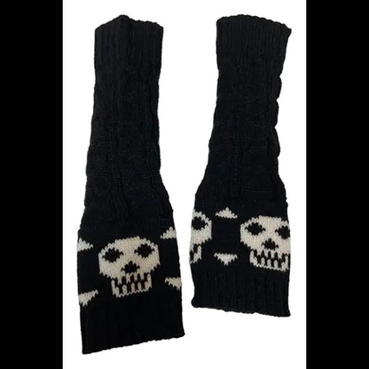 Pamela Mann Skull & Crossbones fingerless gloves