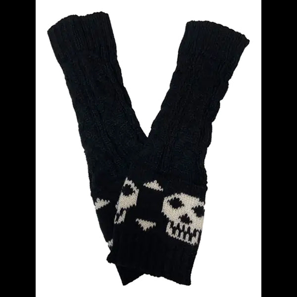 Pamela Mann Skull & Crossbones fingerless gloves