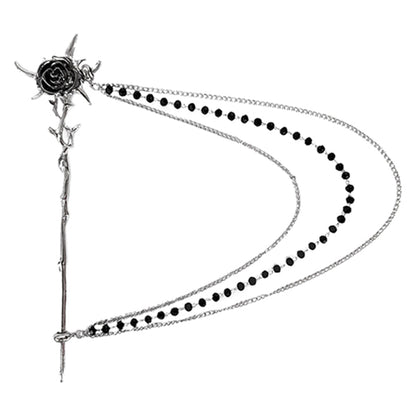 Pamela Mann Rose Thorn hair pin
