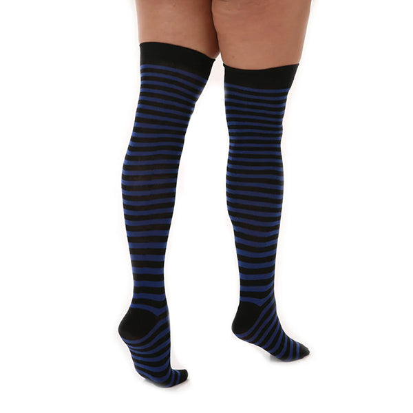 Pamela Mann Striped over-the-knee socks