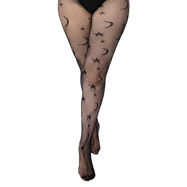 Pamela Mann Stars & Moon fishnet tights