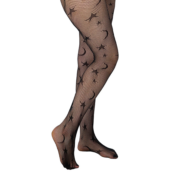 Pamela Mann Stars & Moon fishnet tights