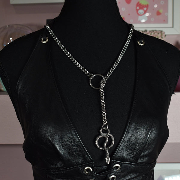 Naughty Pawsies Snake slip chain