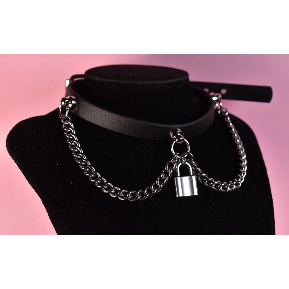 Naughty Pawsies Valentine's 2025 Locked choker