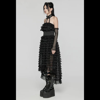 Punk Rave Nicandra midi dress