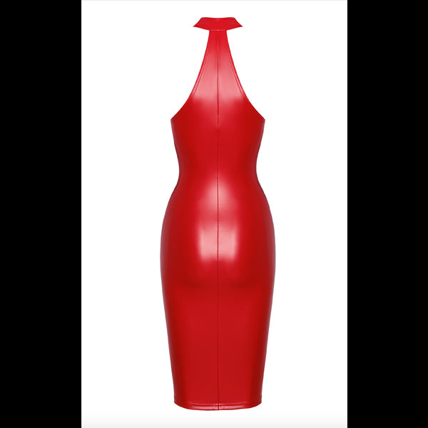 Noir Handmade Red Midi Dress