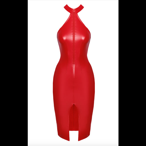 Noir Handmade Red Midi Dress