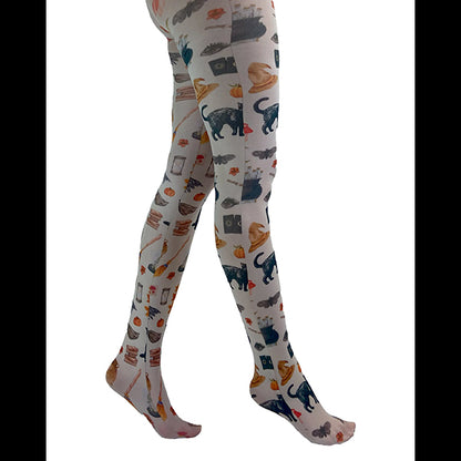 Pamela Mann Spells & Potions printed tights