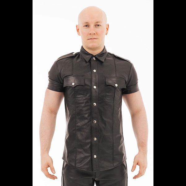 Prowler RED Punch Hole Police shirt