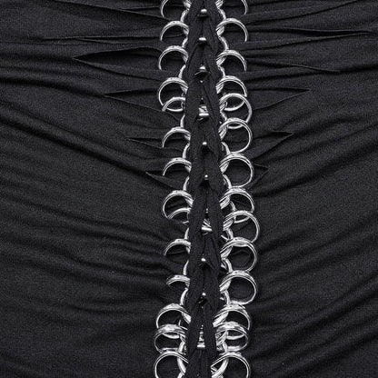Punk Rave Anatolia backbone chain top