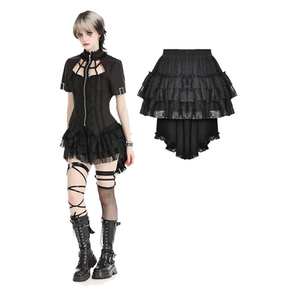 Dark In Love Calla fishtail skorts