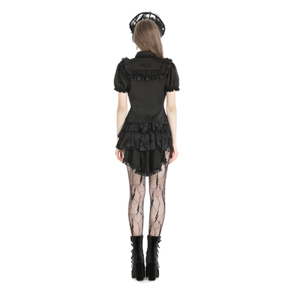 Dark In Love Calla fishtail skorts