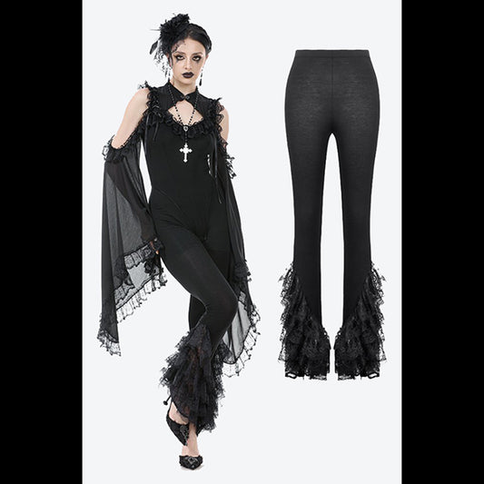 Dark In Love Gothic Multi-Layer leggings ' Ra'