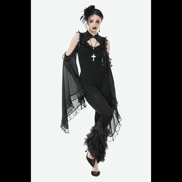 Dark In Love Gothic Multi-Layer leggings ' Ra'