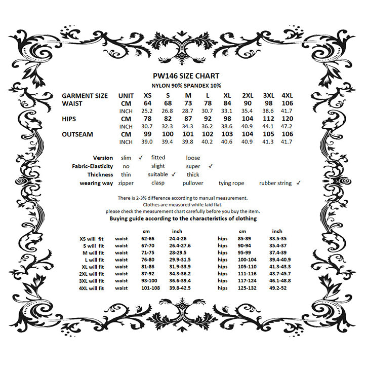 Dark In Love 'Blaze'  Gothic Applique leggings