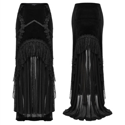 Punk Rave Minerva Fishtail Skirt