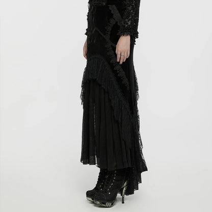 Punk Rave Minerva Fishtail Skirt