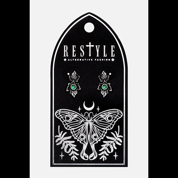 Restyle Poisoned Ivy stud earrings