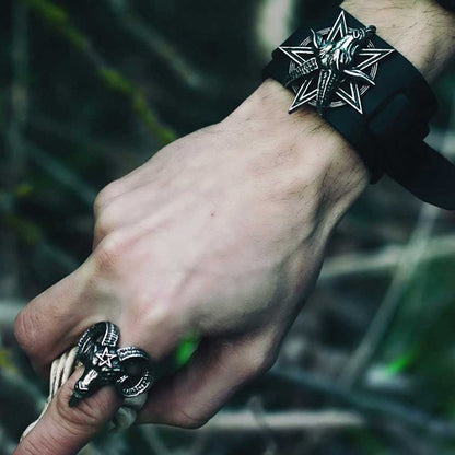 Alchemy Baphomet ring