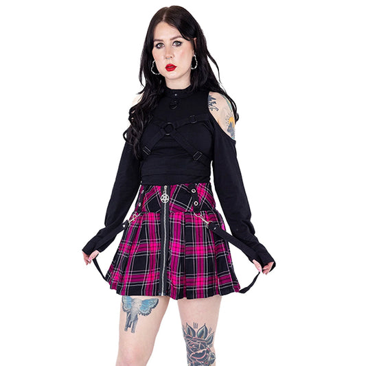 Heartless Juniper mini skirt