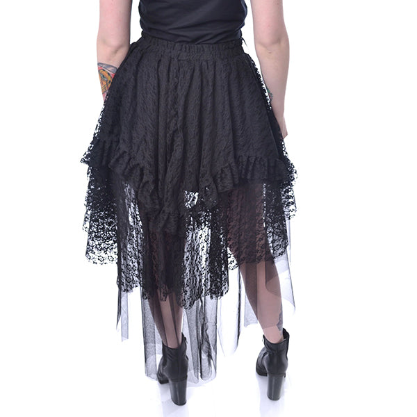 Poizen Industries Lavinia hi-lo skirt