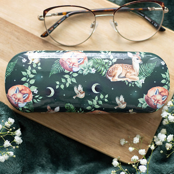 Something Different Fawn & Friends glasses case