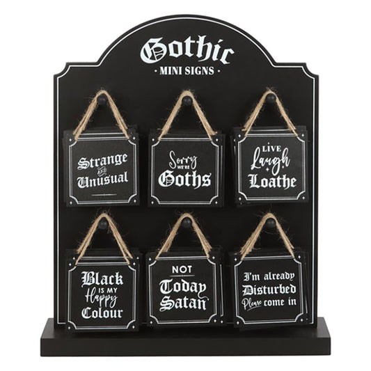 Something Different Gothic mini sign