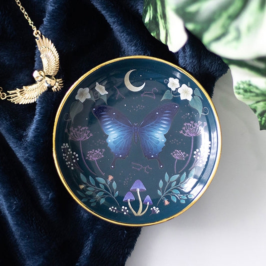 Something Different Midnight Moth trinket dish