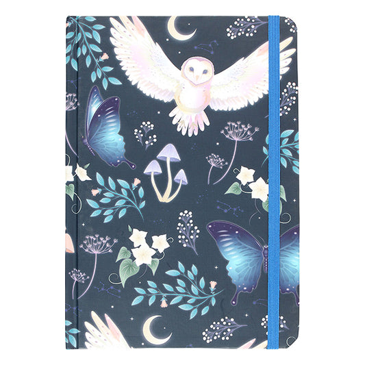 Something Different Night Flight Owl A5 Notebook