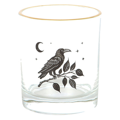 Something Different Raven drinking glass