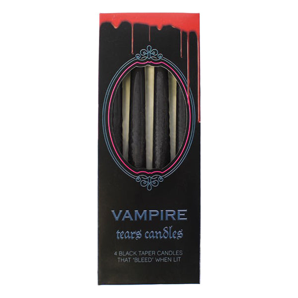 Something Different Vampire Tears taper candles (pack of 4)