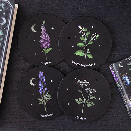 Something Different Poisonous Plants coaster set