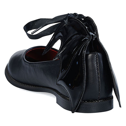 Banned Dead Of Night Bat ballerina shoes
