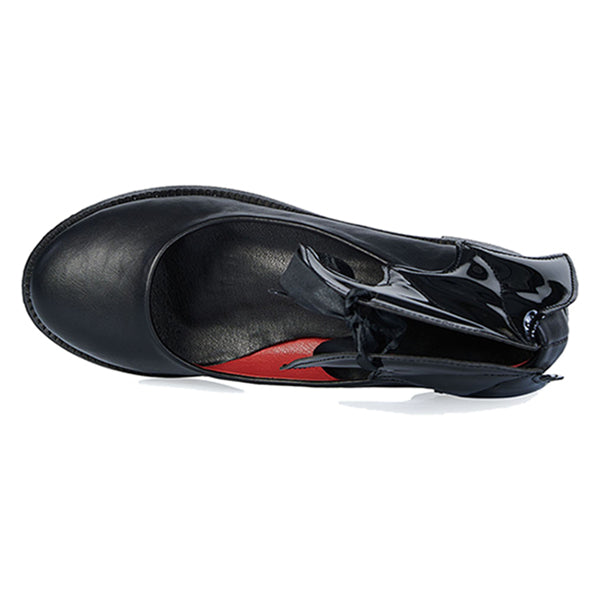 Banned Dead Of Night Bat ballerina shoes
