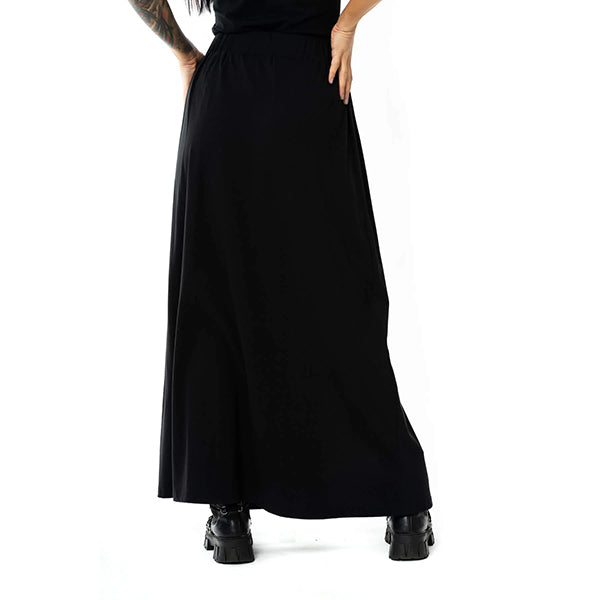 Chemical Black Ember maxi skirt