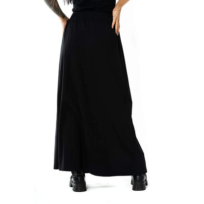 Chemical Black Ember maxi skirt