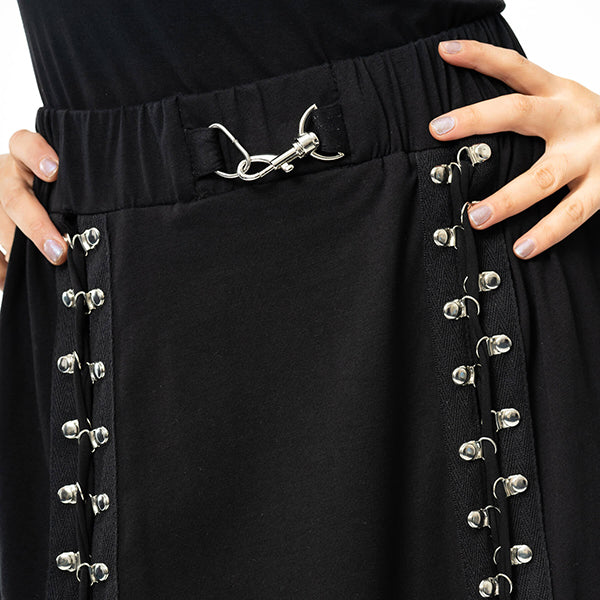 Chemical Black Ember maxi skirt