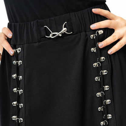 Chemical Black Ember maxi skirt