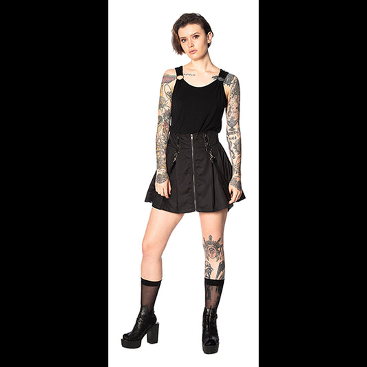 Banned Bondage Straps mini skirt
