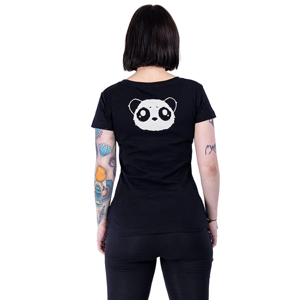 Killer Panda I'm Not Antisocial I'm Antistupid T-Shirt