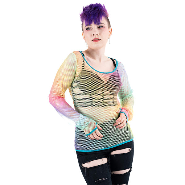 Poizen Industries Future top (pastel rainbow)