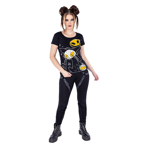 Cupcake Cult Spooky Cat T-Shirt
