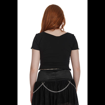 Banned Lunar Serenade cut-out top