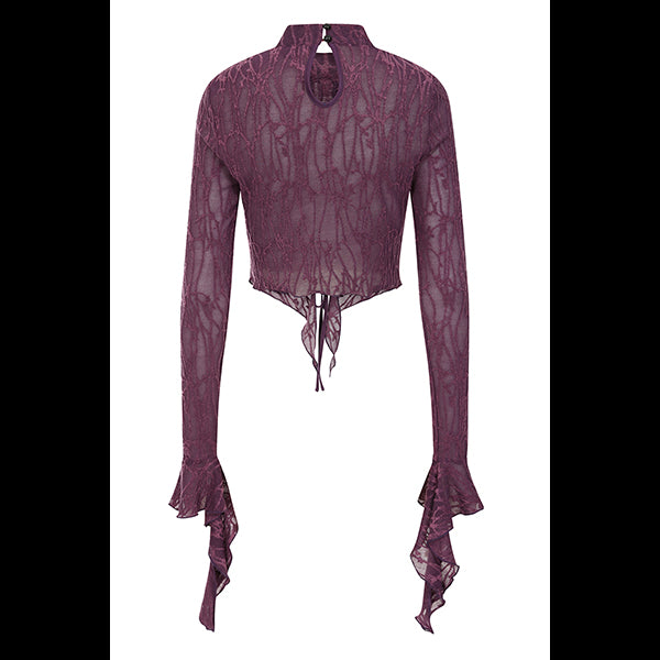 Banned Abyssia top (aubergine)
