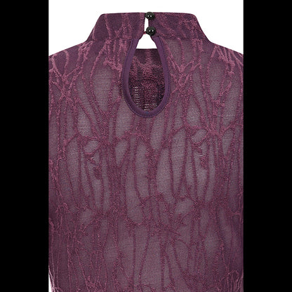 Banned Abyssia top (aubergine)