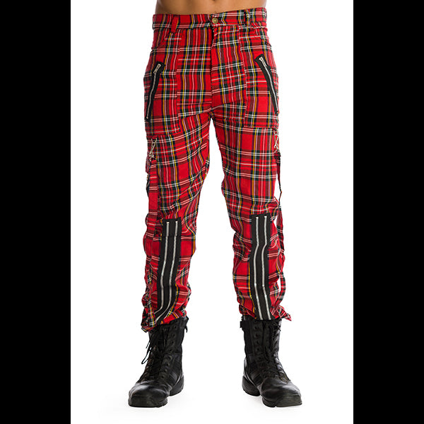 Banned Avengence tartan trousers