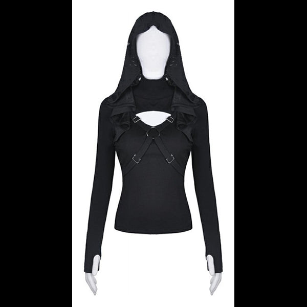 Dark In Love 'Briar' hooded top